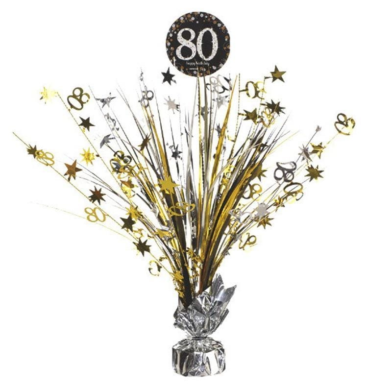 80th Sparkling Celeb - Spray Centerpiece
