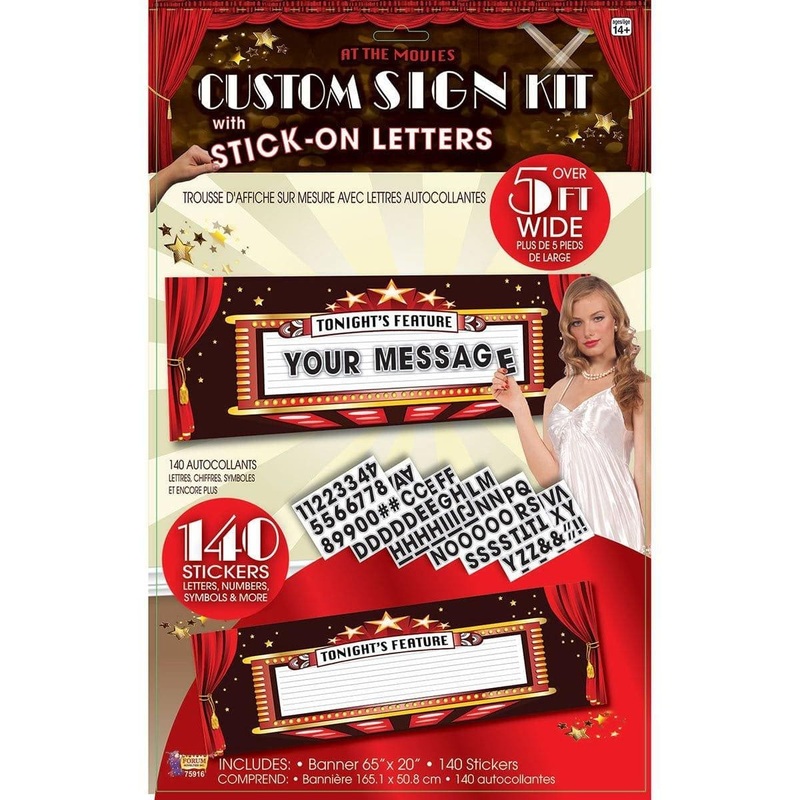 At The Movies Customizable Banner