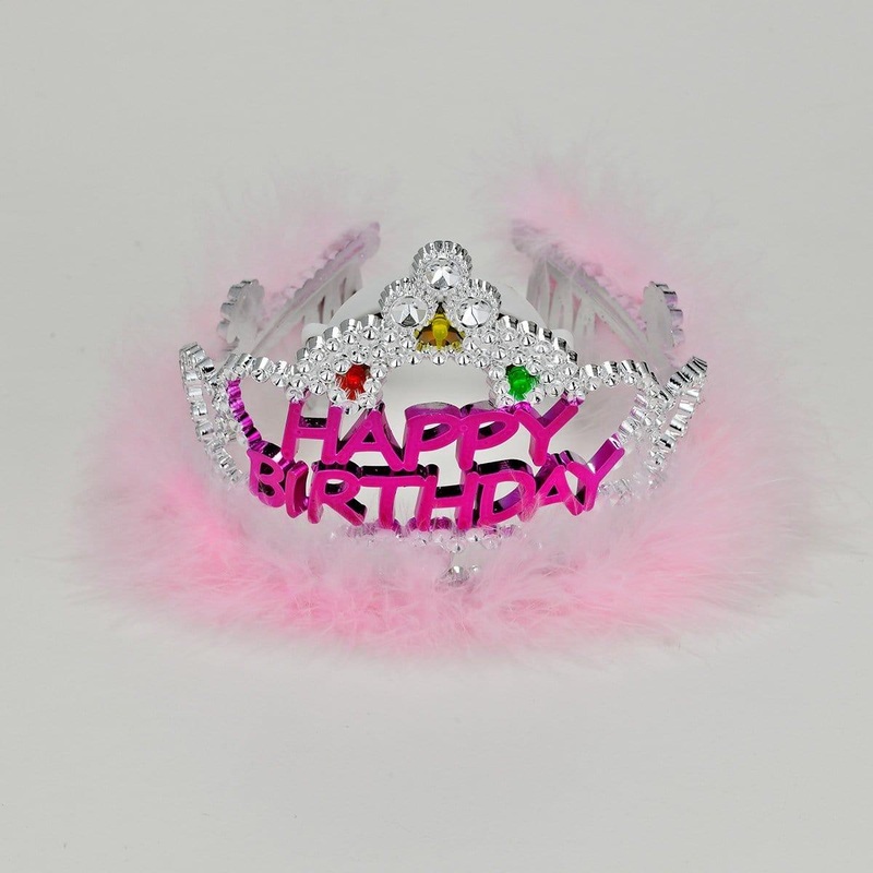 Flashing 'Happy Birthday' Tiara