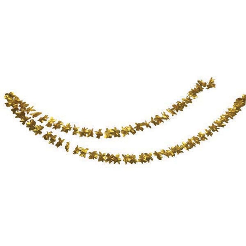 Gold Flower Luau Garland