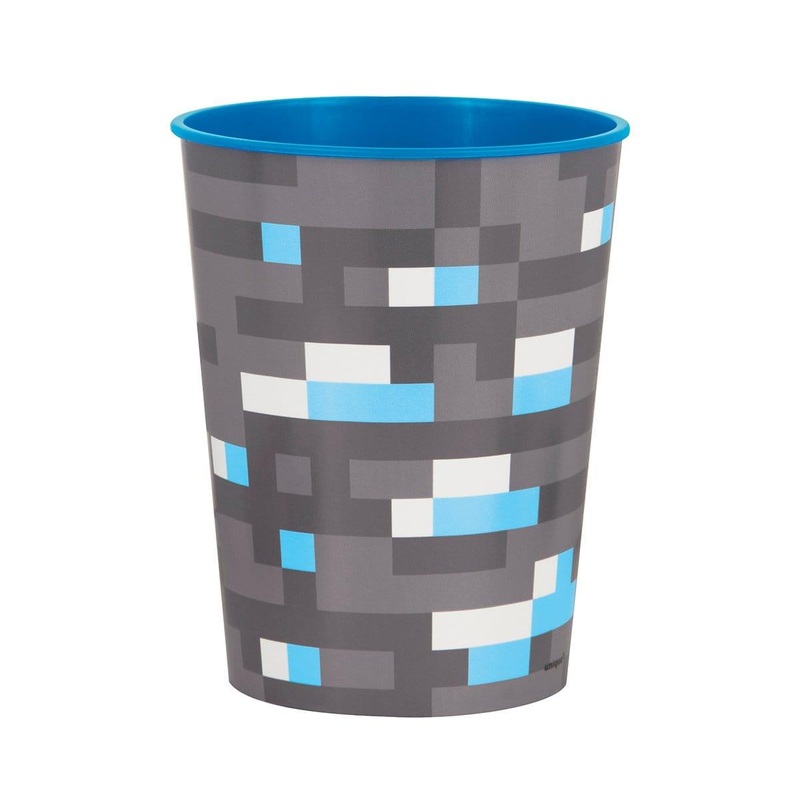 Minecraft plastic favor cup