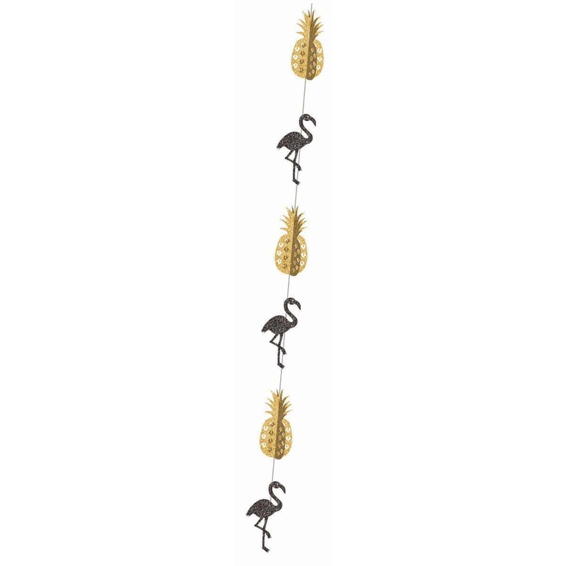 Pineapple & Flamingo String Decoration
