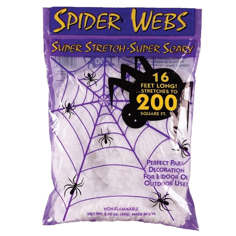 White medium spiderwebs