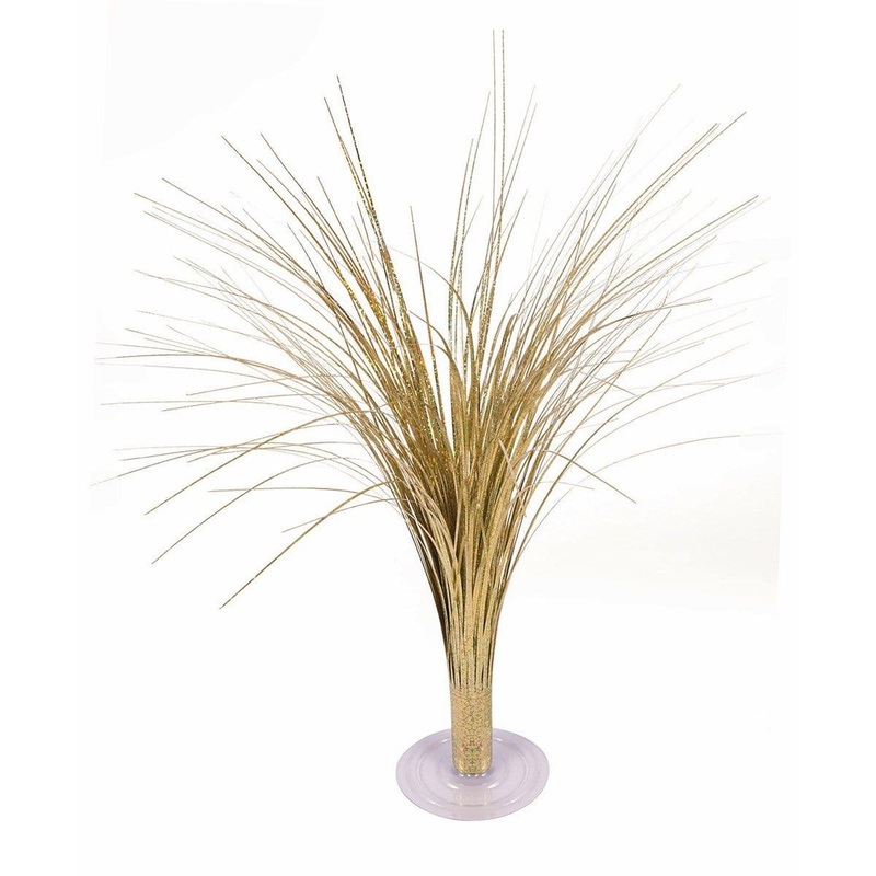 18 In. Fountain Centerpiece - Gold Holographic