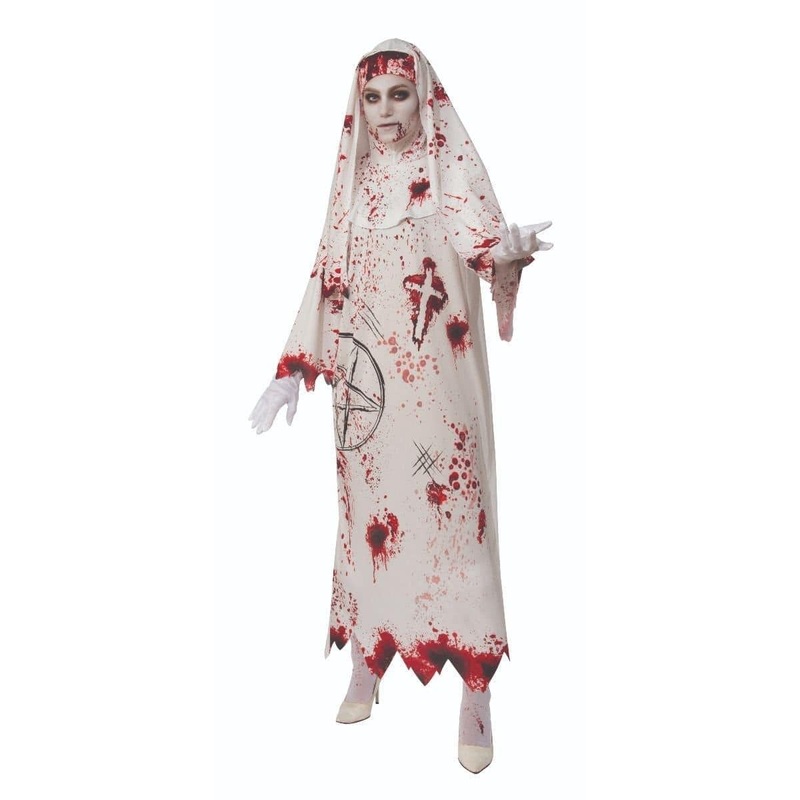 Bloody Nun Costume for Adults STD