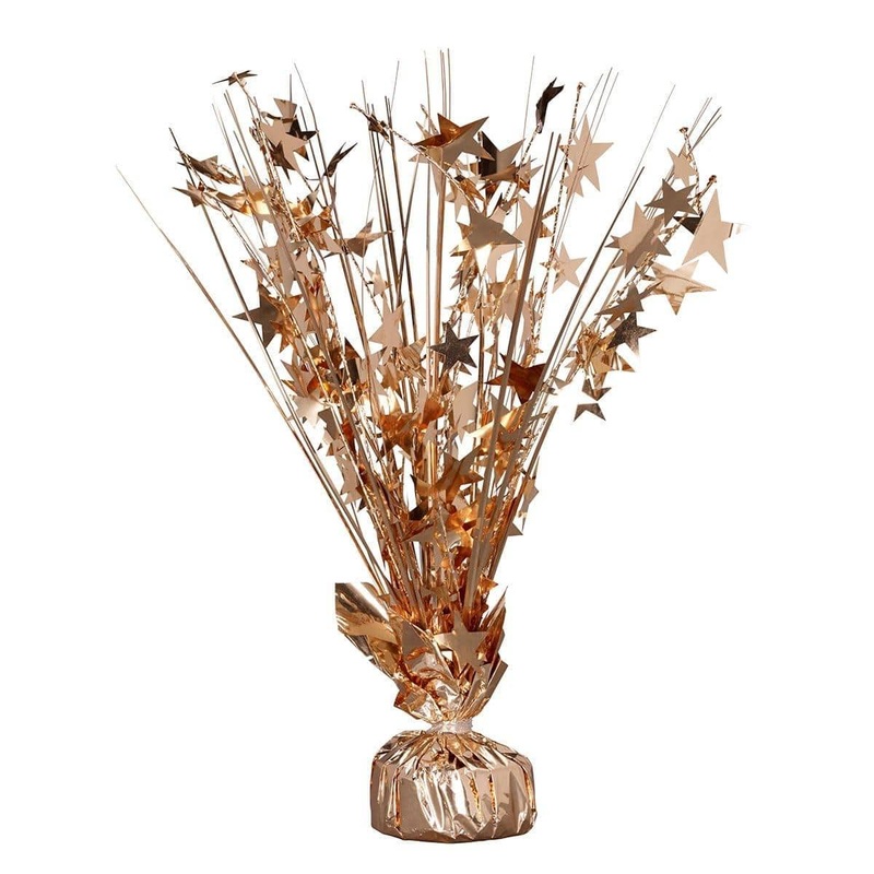 Centerpieces 15 In. Star - Rose Gold