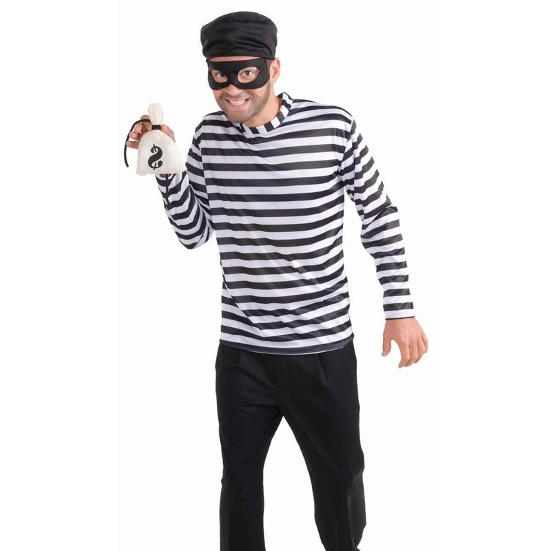 Co-Burglar Costume for Adults One-Size