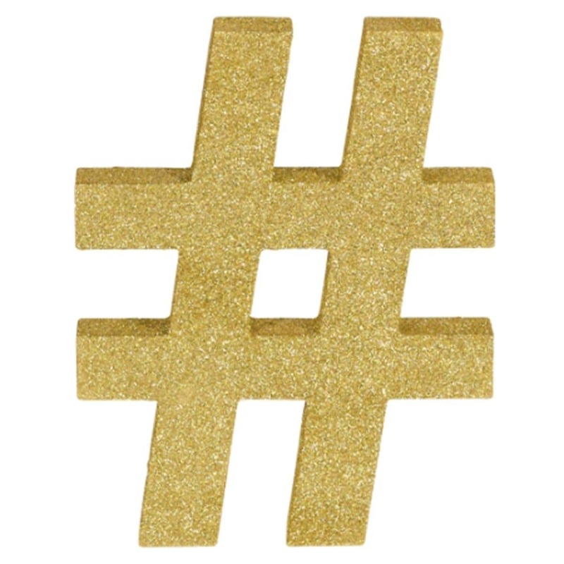 Gold Glitter Symbol - #