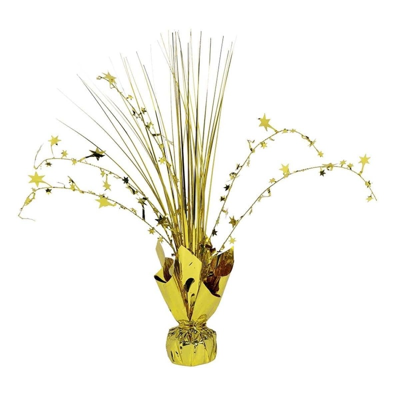 Spray Centerpiece 12 In - Gold