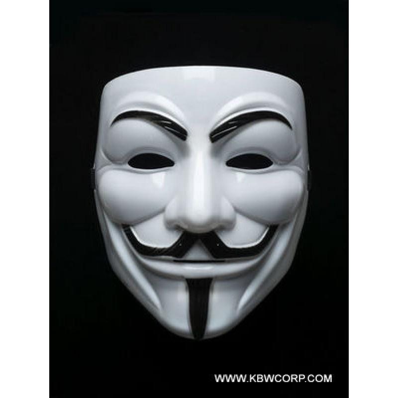 White vendetta mask