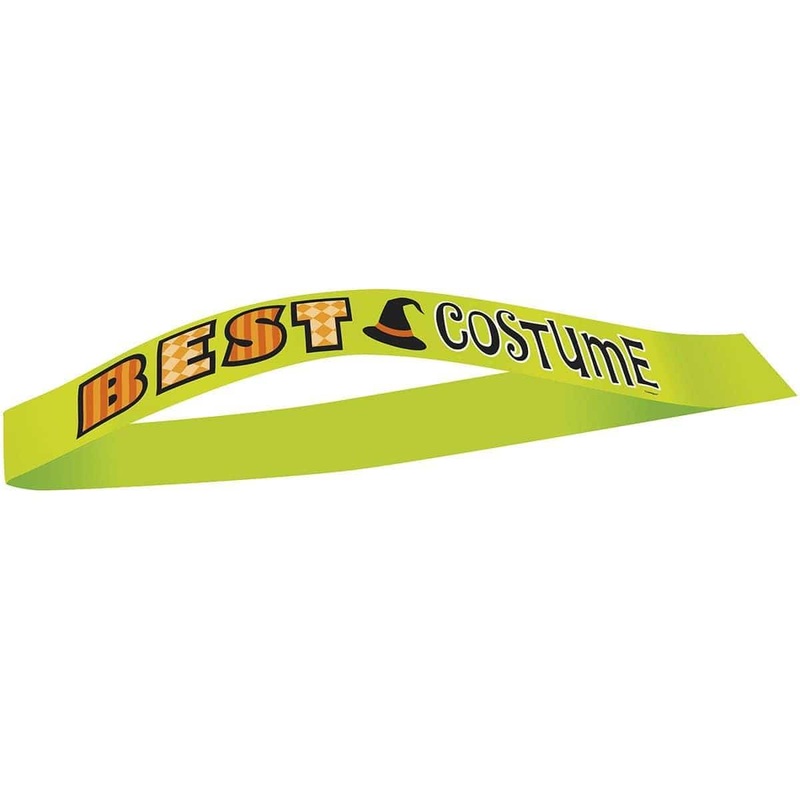 Best Costume satin sash