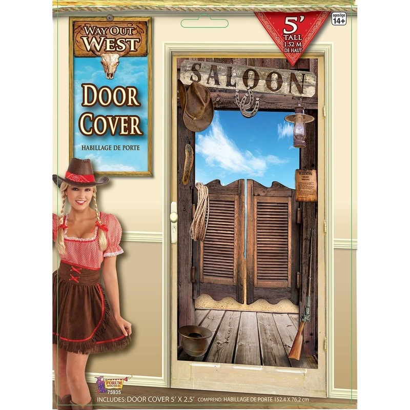 Way Out West Door Decorations, 1 per Package