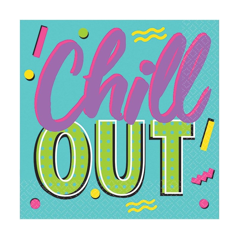 Awesome Party Beverage Napkins, 16 per Package