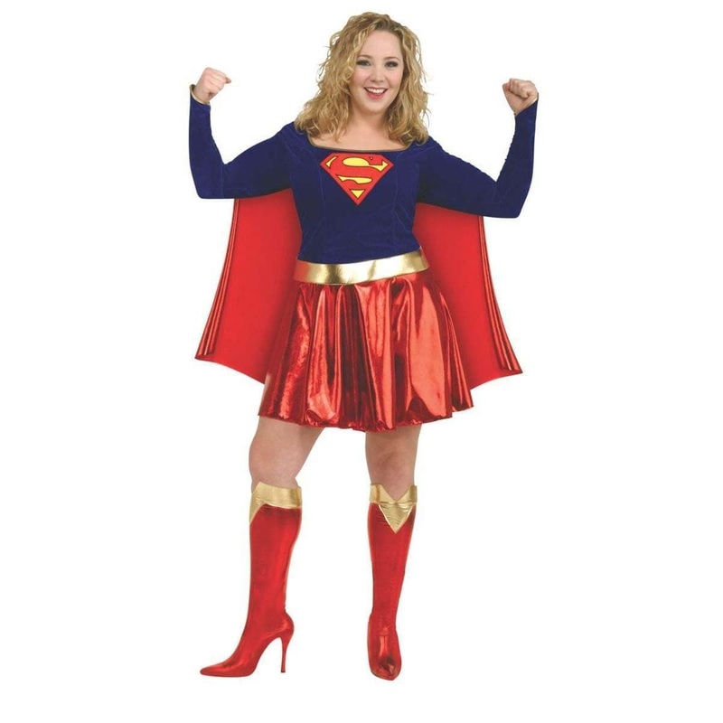Supergirl Plus Size Costume for Adults PLUS