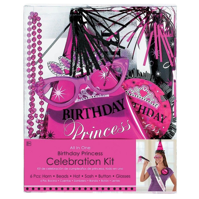 Birthday Princess - Party Kit 6/pkg
