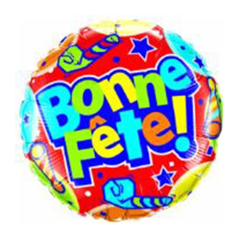 Bonne Fte Hats Foil Balloon, 18 Inches