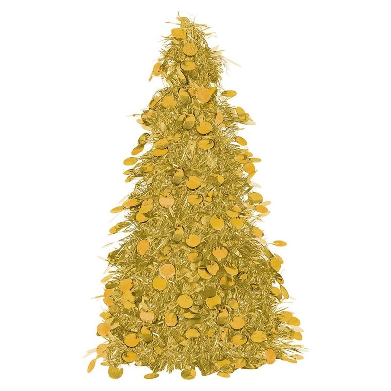 Christmas Tree Centerpiece, Gold