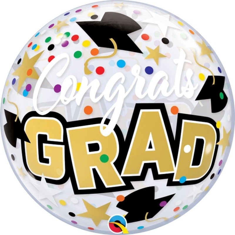 Congratulations Graduate Bubble Balloon