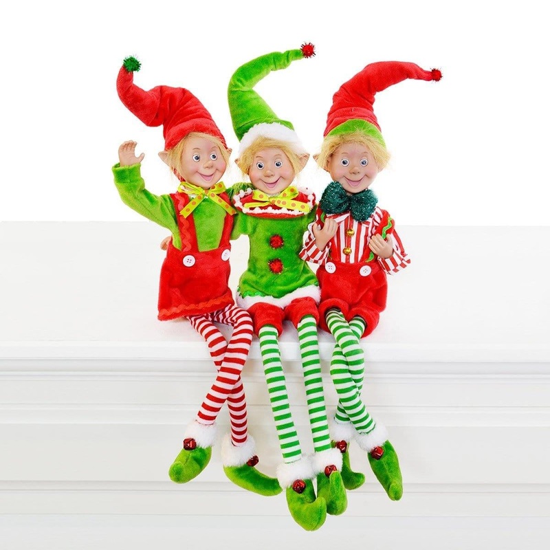 Flexible Elf, 18 Inches, Assorted, 1 Count