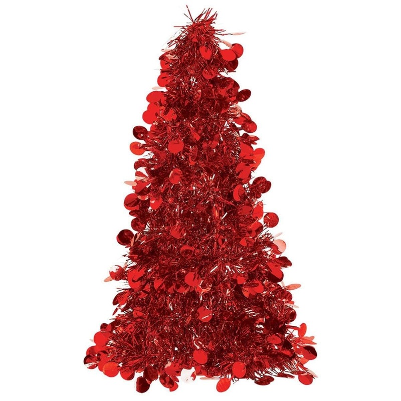 Holiday Centerpiece, Christmas Tree, Red
