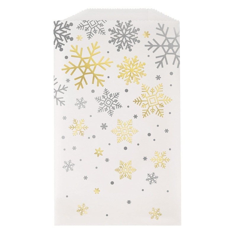 Holiday Snowflakes - Treat Bag 8/pkg