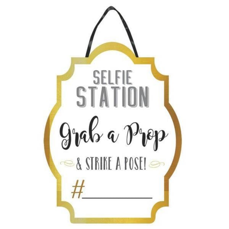 Photobooth Selfie Station Sign