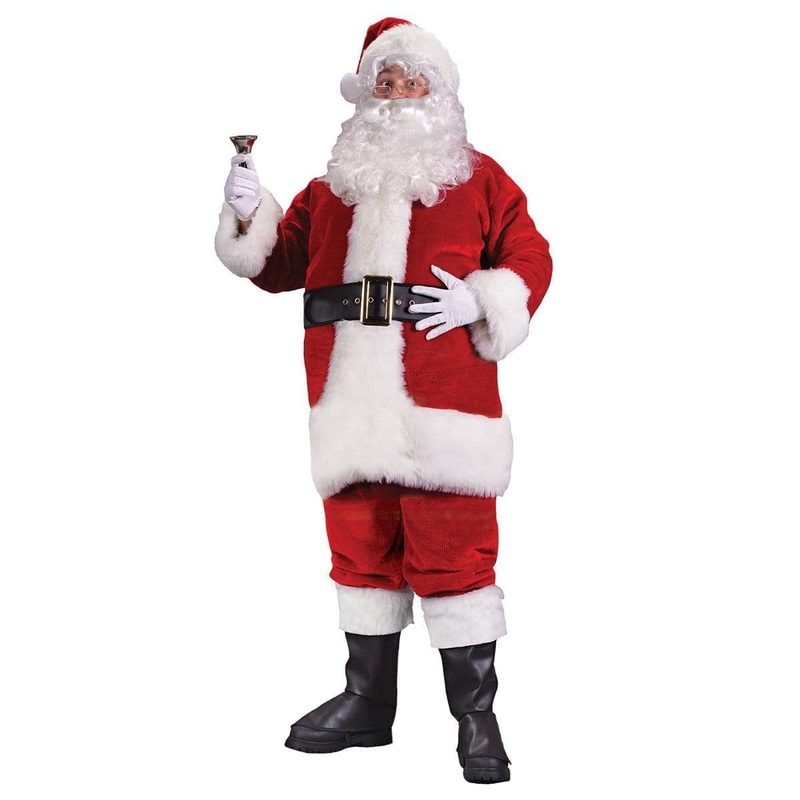 Santa Suit Deluxe, Regency Plush, Plus Size XXL