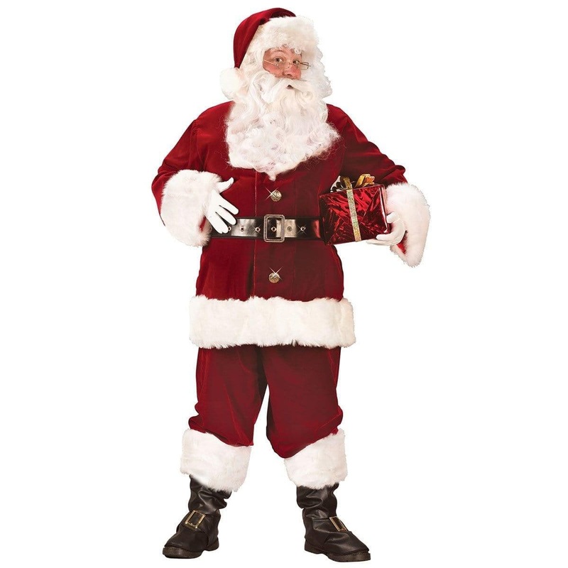 Santa Suit for Adults, Super Deluxe STD