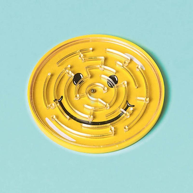 Smiley maze puzzles, 12 per package
