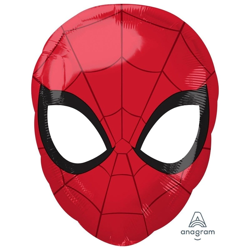 Spider-Man Head Foil Balloon, 18 Inches