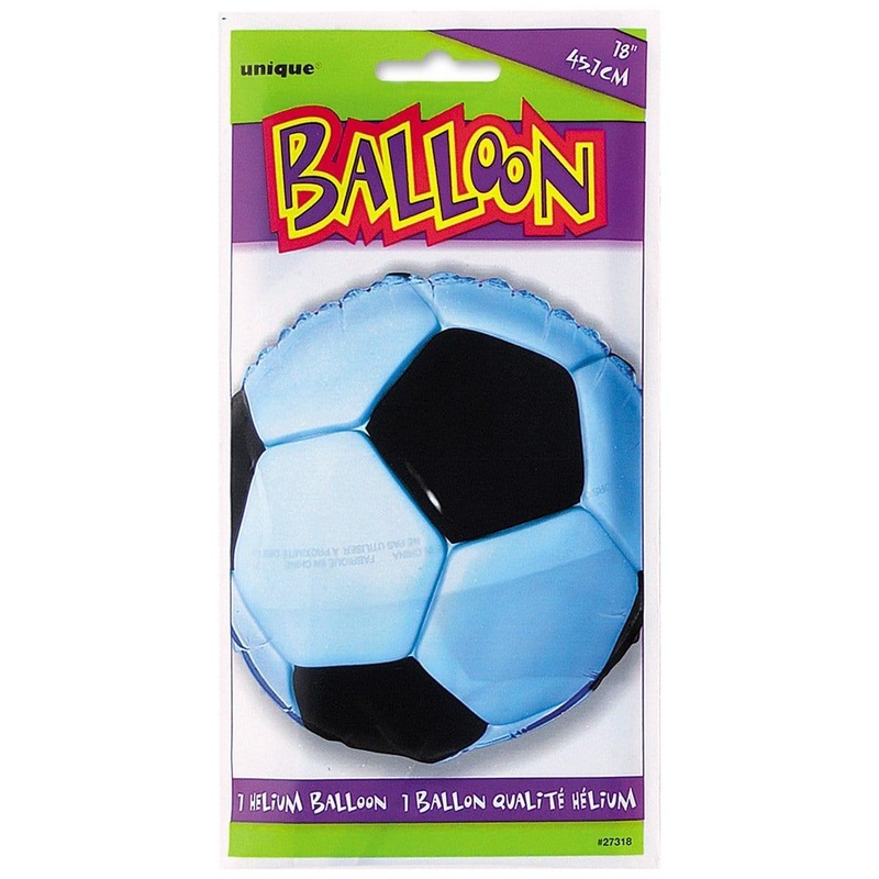 3D Soccer Foil Balloon, 18 Inches
