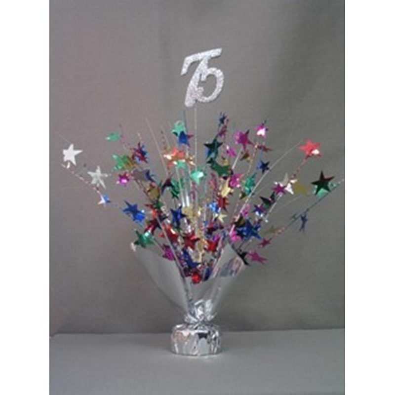 #75 Multicolor Balloon Weight / Centerpiece