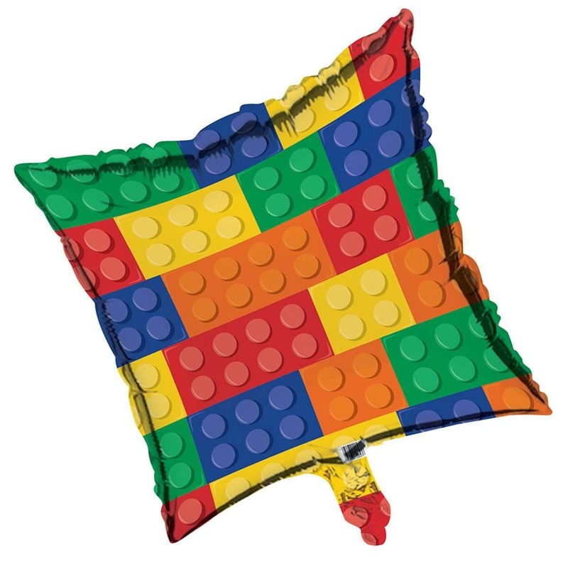 Block Party Foil Balloon, 18 Inches