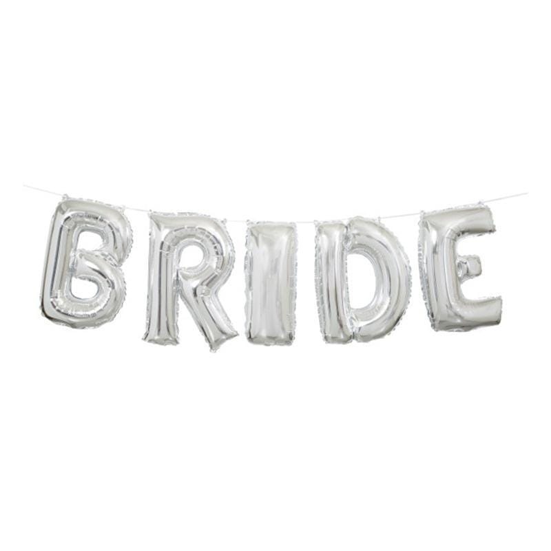 Bride Air Filled Foil Balloon