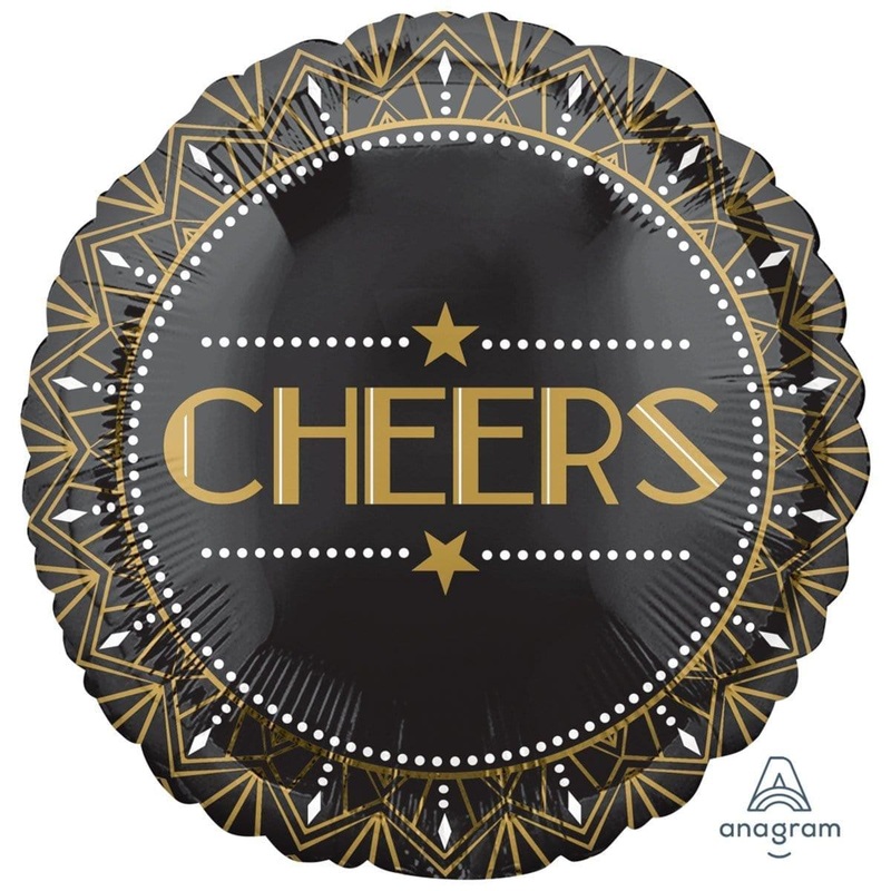 Cheers 20's Foil Balloon, 18 Inches