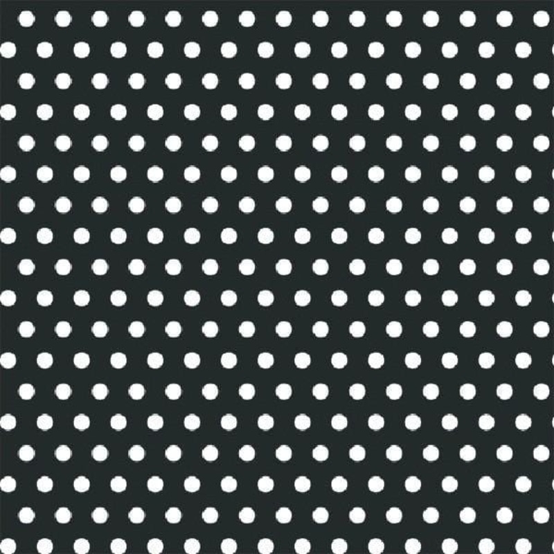Jumbo Polka Dot Gift Wrap Roll - Black