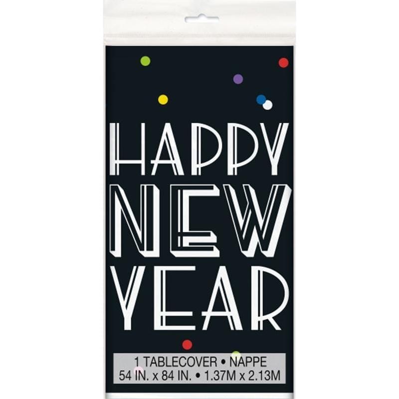 Neon Dots New Year's - Tablecover