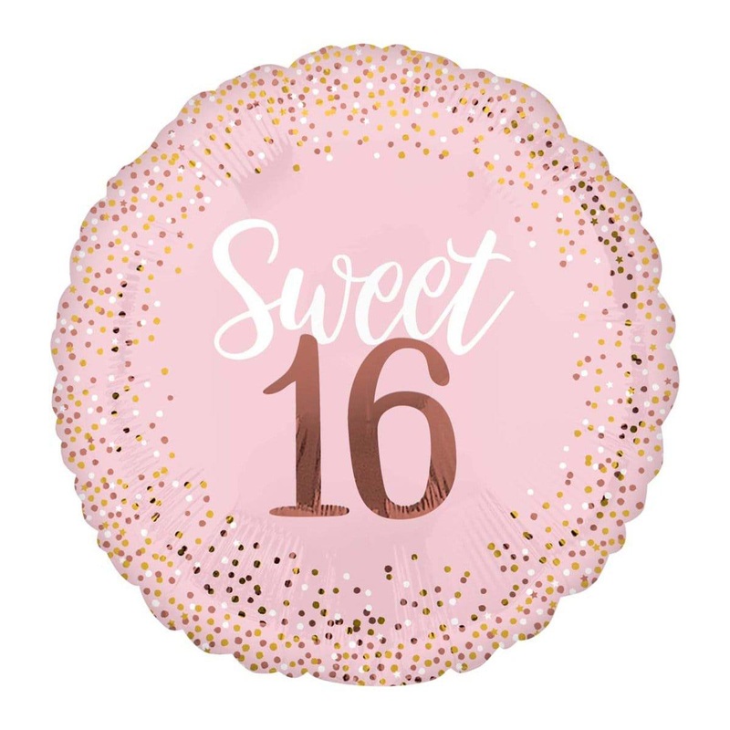 Pink Sweet 16 Supershape Balloon