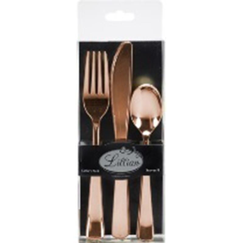 Rose Gold - Cutlery Set 24/pkg