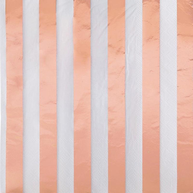 Rose Gold - Lunch Napkins 16/pkg