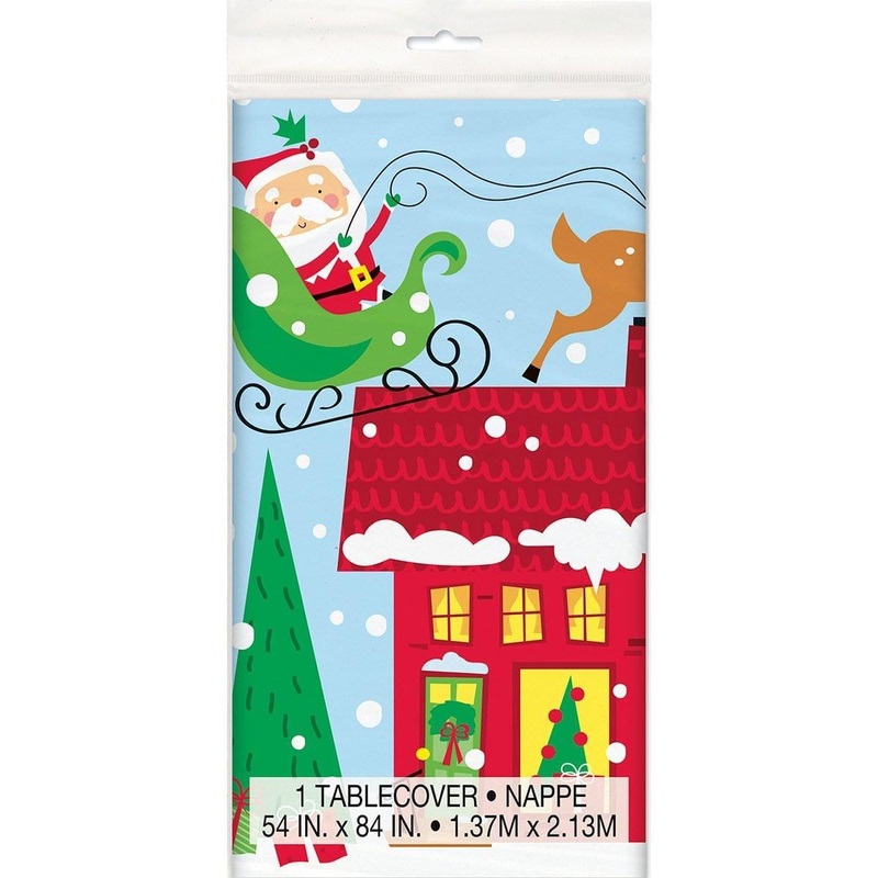 Tablecover - Colourful Santa