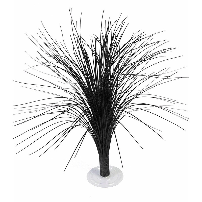 18 In. Fountain Centerpiece - Black Holographic