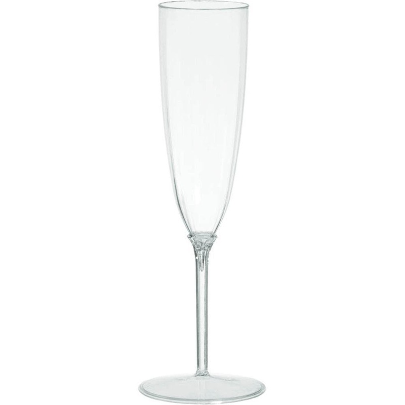 Champagne Flutes 5 Oz - Clear 8/pkg.