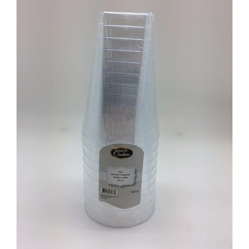 Clear 10 Oz Glasses 10/pkg.