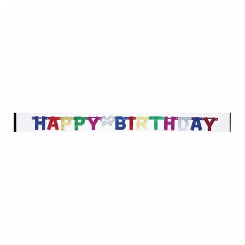 Deluxe Birthday Jointed Banner