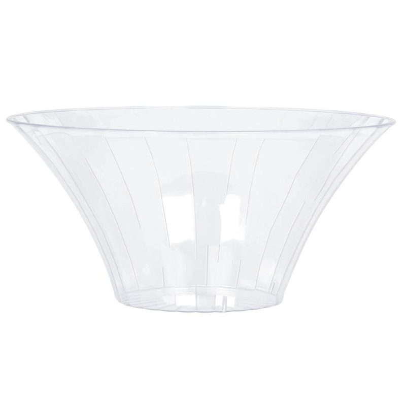 Flared Bowl - Large 9 In. - Clear
