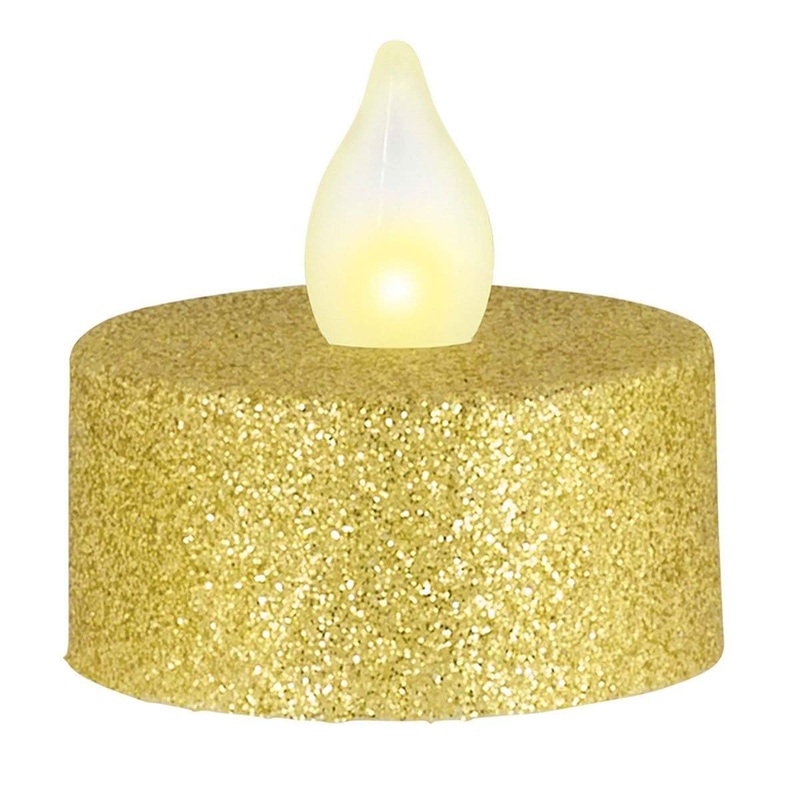 LED Tealights 10/pkg - Gold