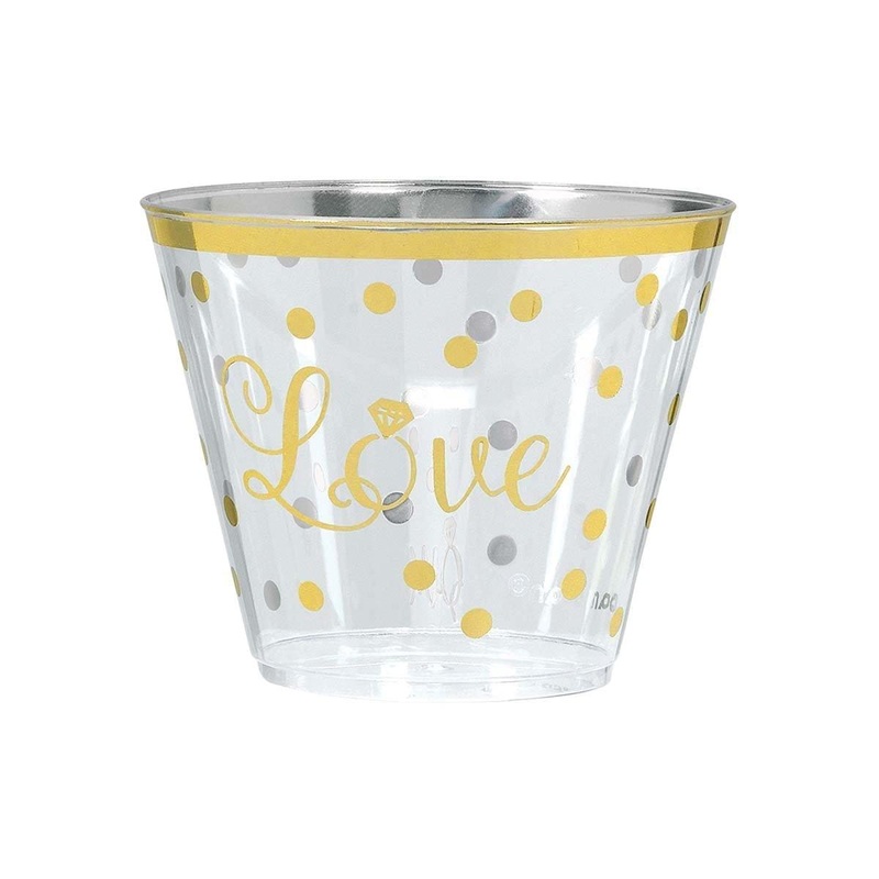 Love Premium Plastic Tumblers 30/pkg.