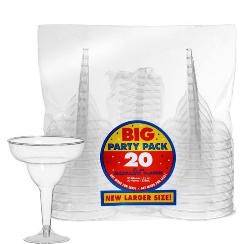 Margarita Glass - Clear 20/pkg