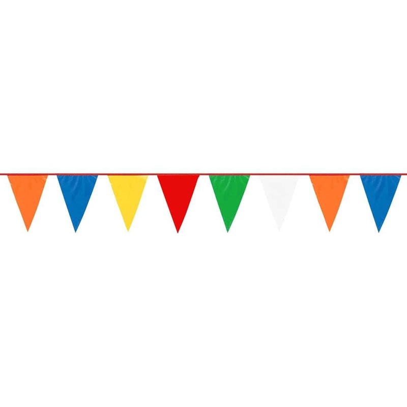 Multicolor Outdoor Pennant Banners 120 Ft. X 18 In.